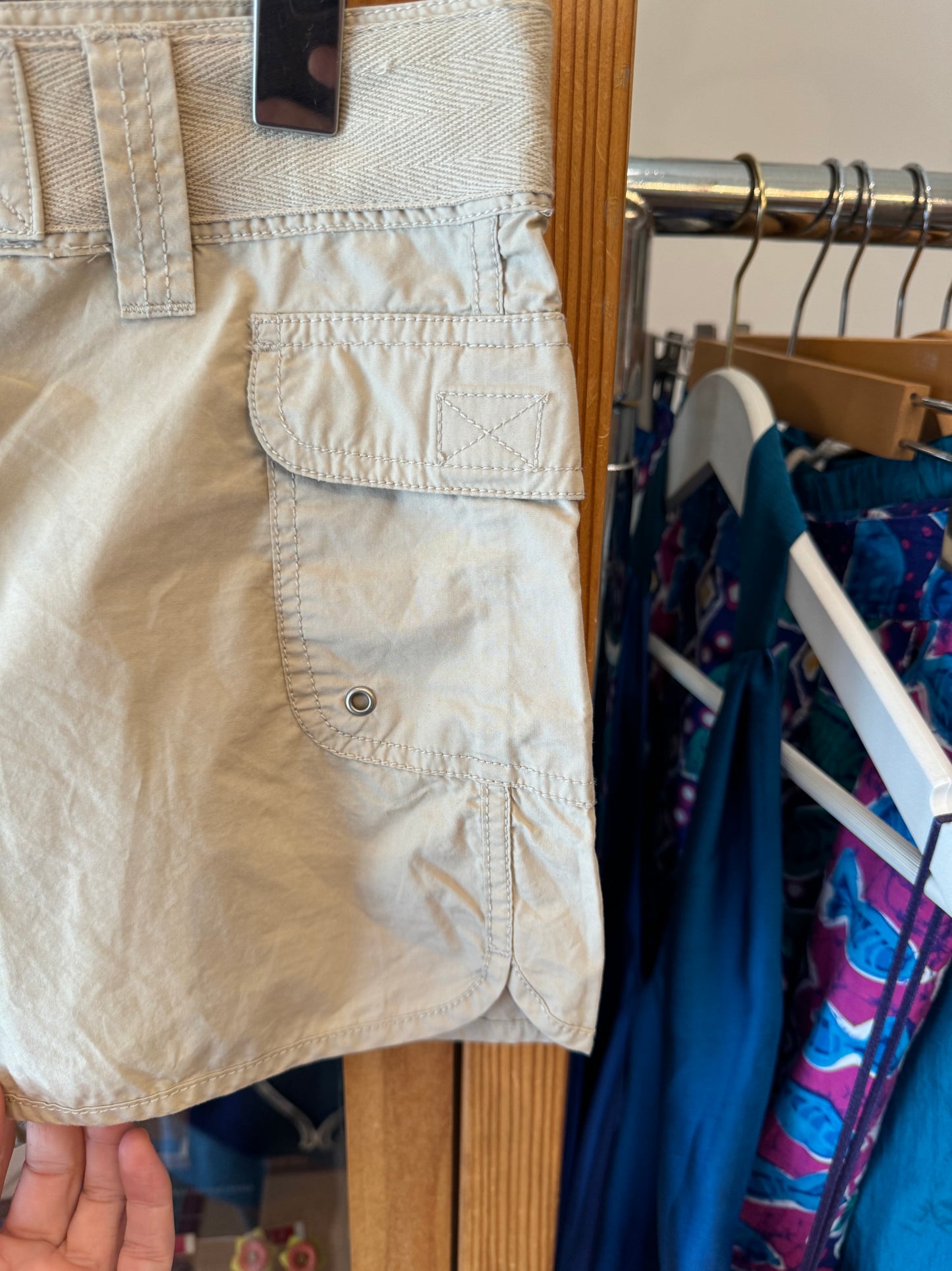 Y2K Cargo Shorts with Drawstring Waist