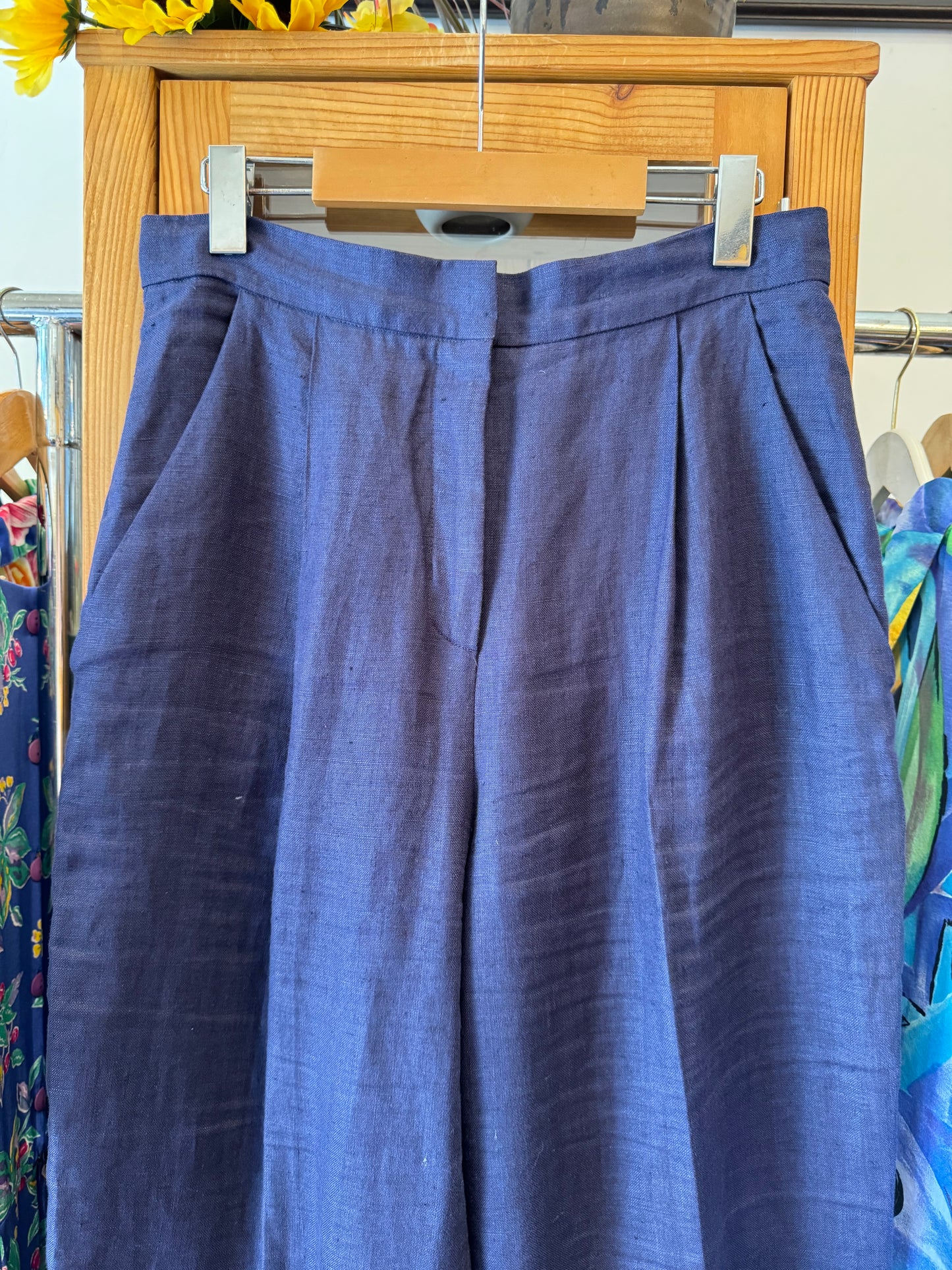 1990s Linen Trousers