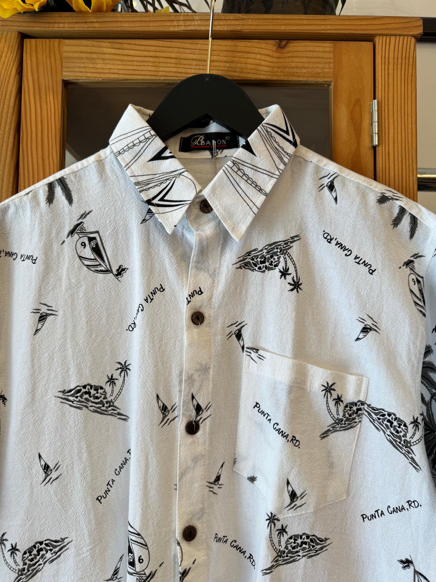 1990s Punta Cana Button up.