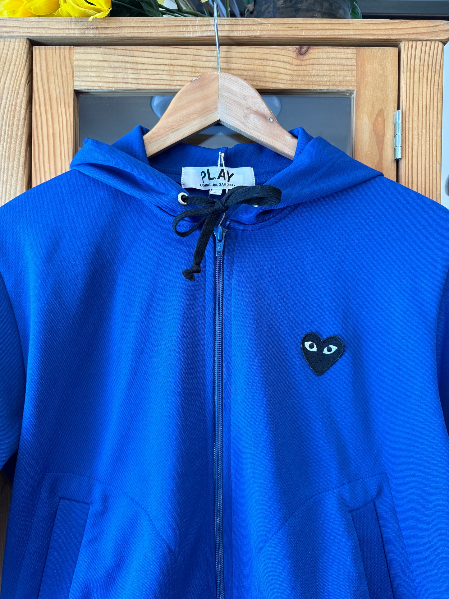 Comme Des Garcons Contemporary Zip-Up Hoodie