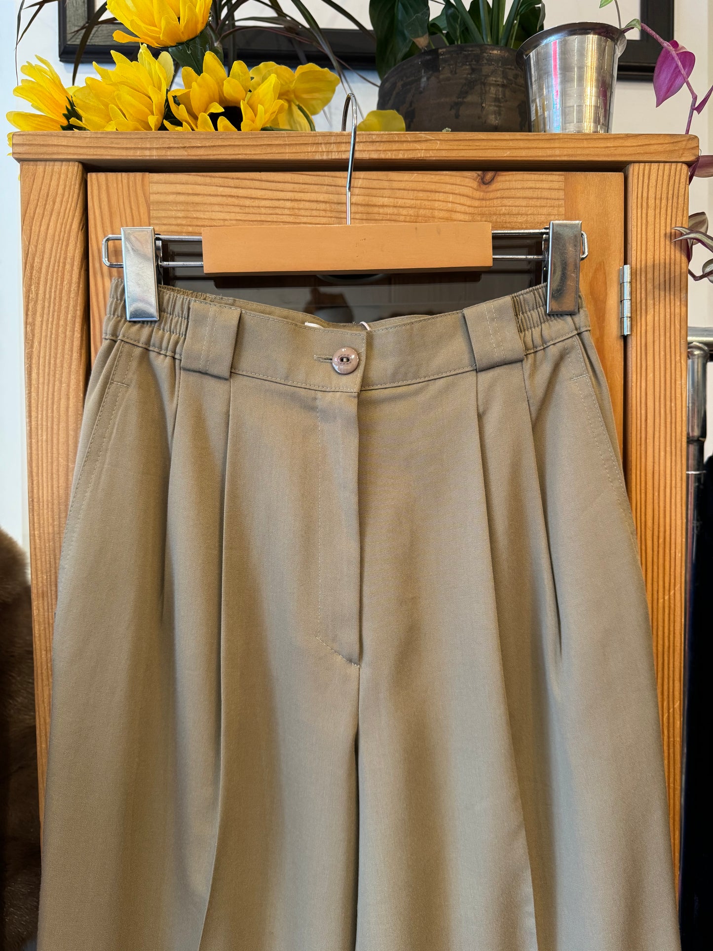 1980s Pleated Trousers