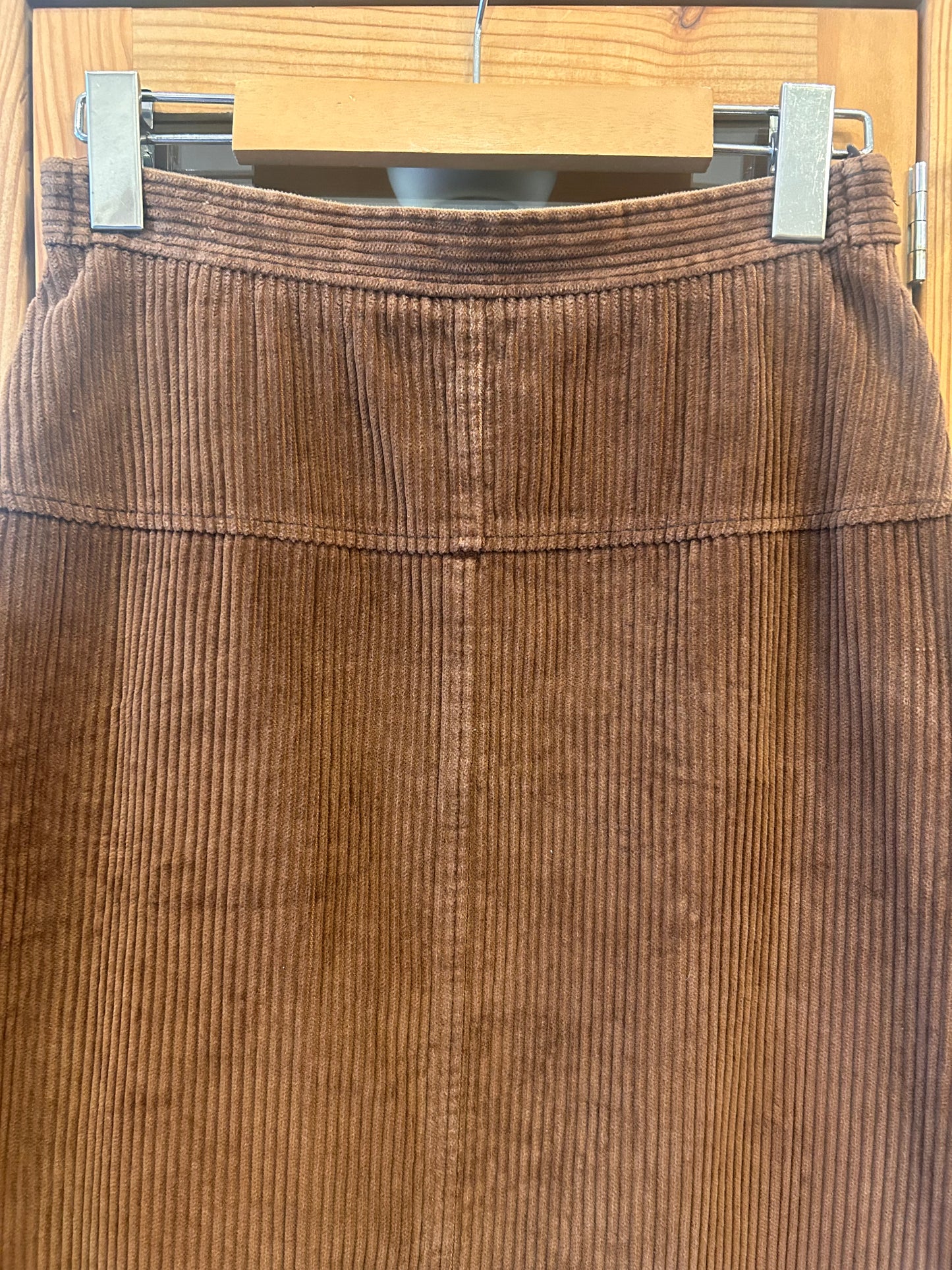 1980s Corduroy Skirt