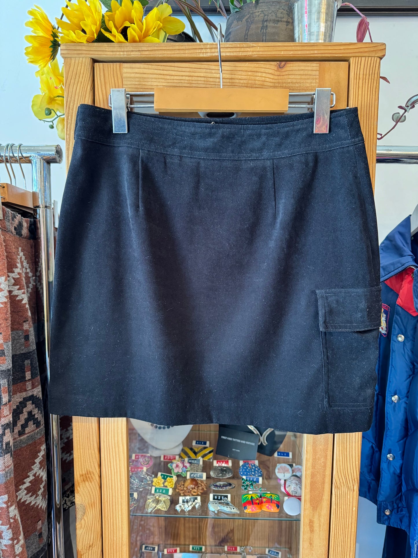 Y2K Mini Skirt with Slit