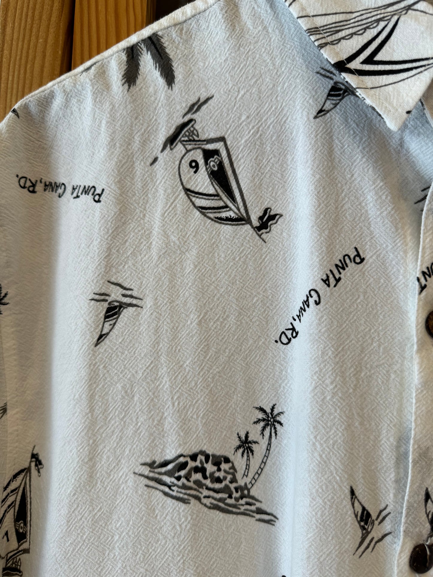 1990s Punta Cana Button up.