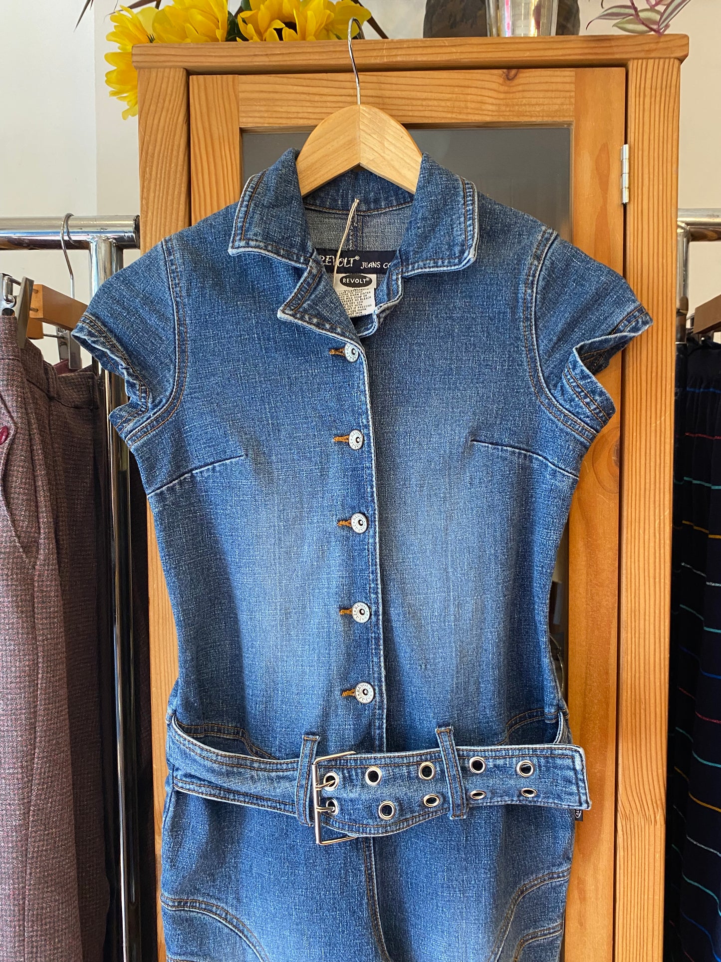 Y2K Denim Jumpsuit