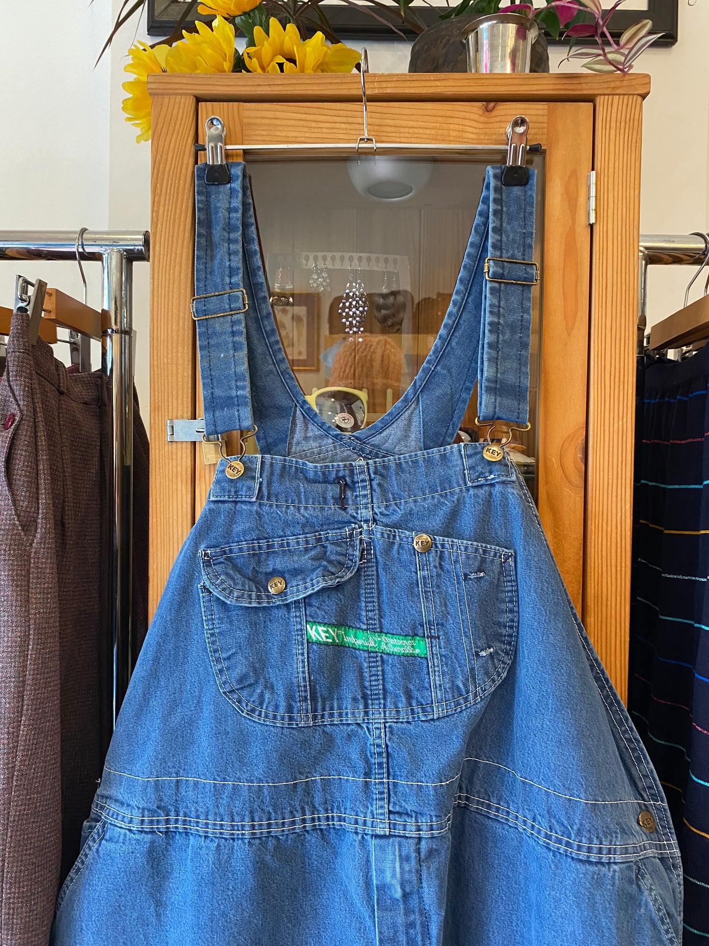 Key Brand Key Brand Denim Overalls