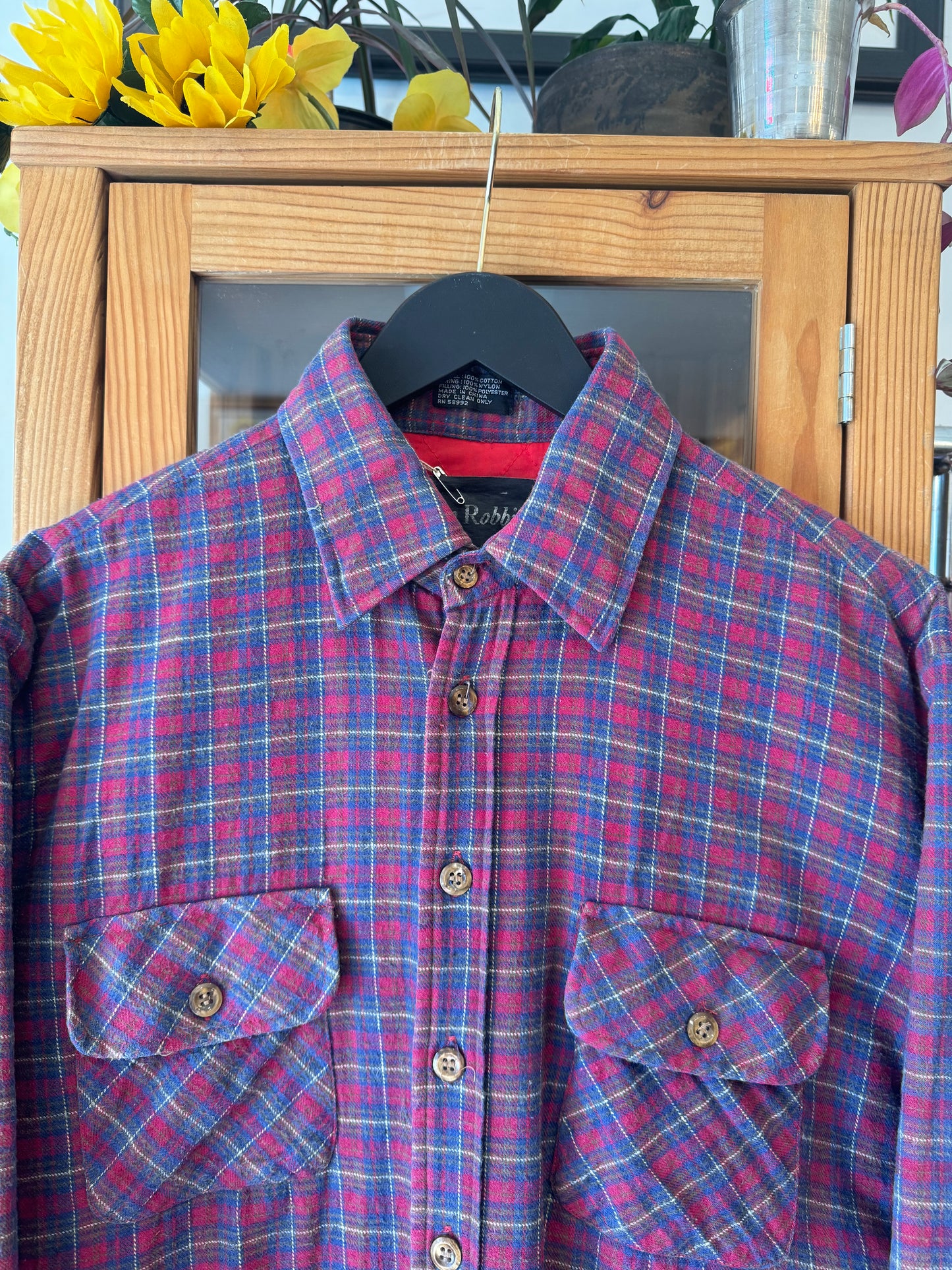 1990s Insulated Plaid Shirt