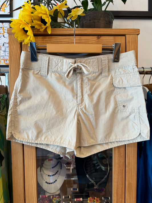 Y2K Cargo Shorts with Drawstring Waist (S)