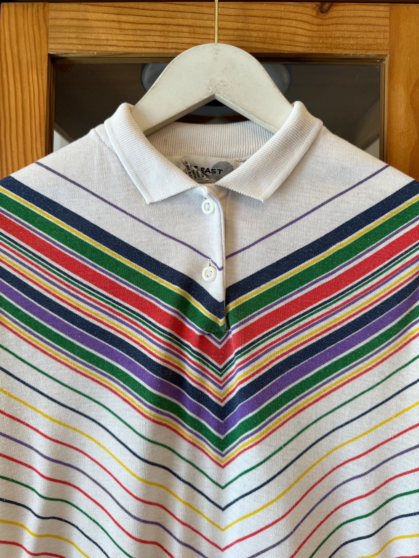 1980s Chevron Striped T-Shirt