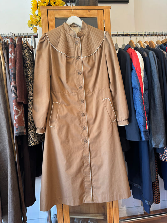 1980s Light Weight Trench Coat