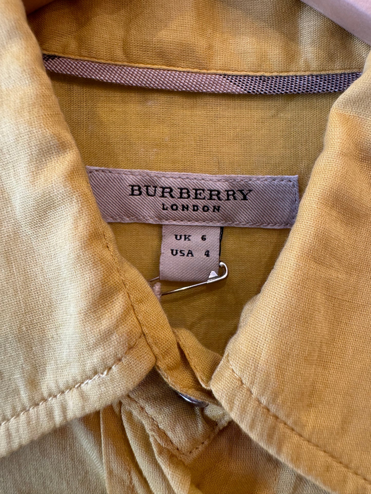 Burberry Military-Style Button-Up