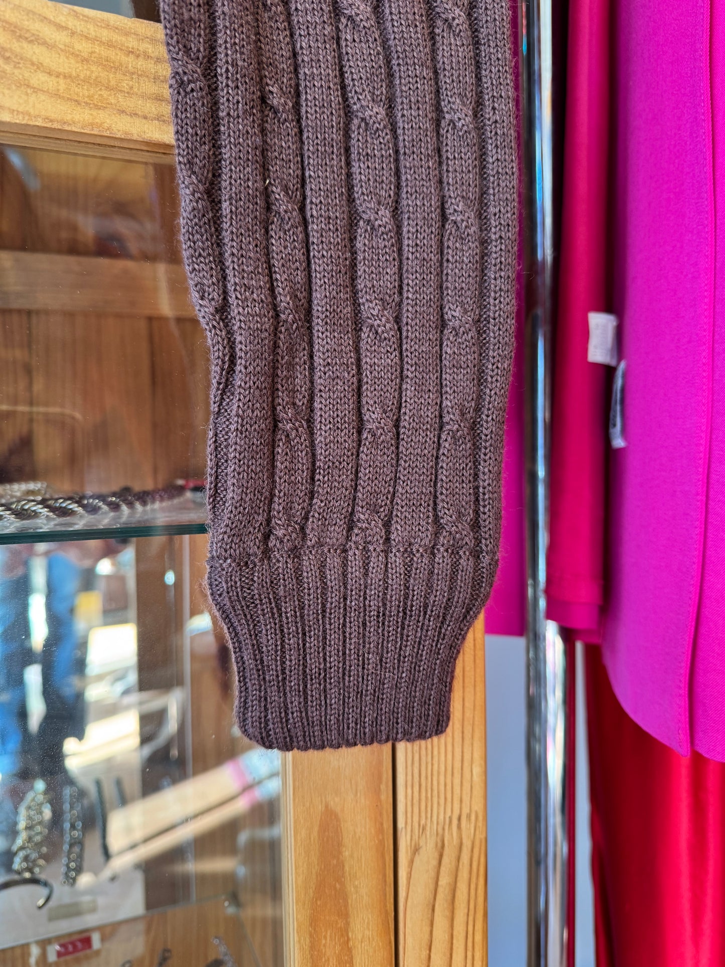 1980s Cable Knit Leggings