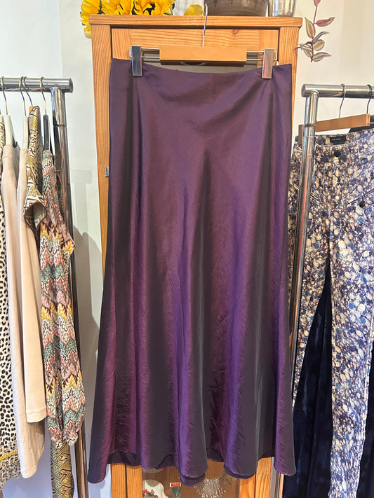 1990s Flared Maxi Skirt (M)