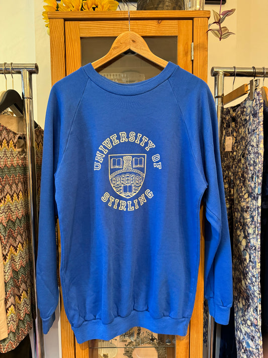 1980s University of Sterling Sweatshirt (XL)