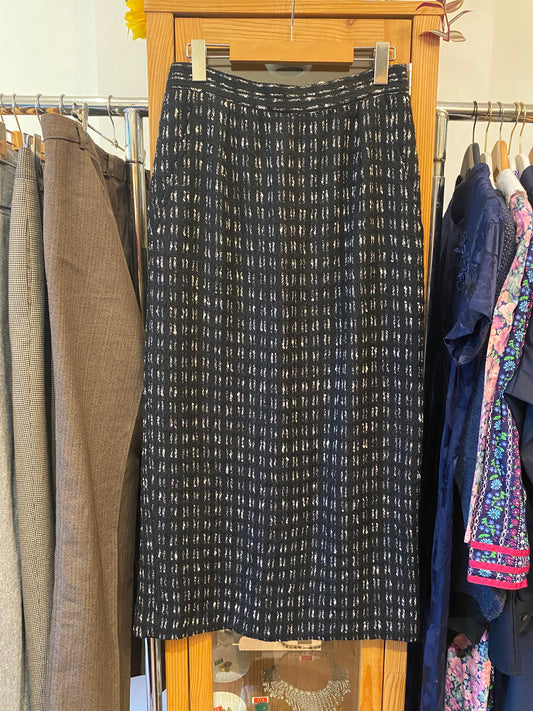 Anne Klein 1990s Anne Klein Wool Skirt (S)