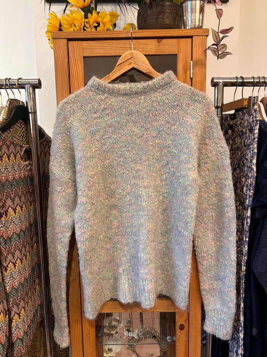  Sparkly Pastel Sweater (L)