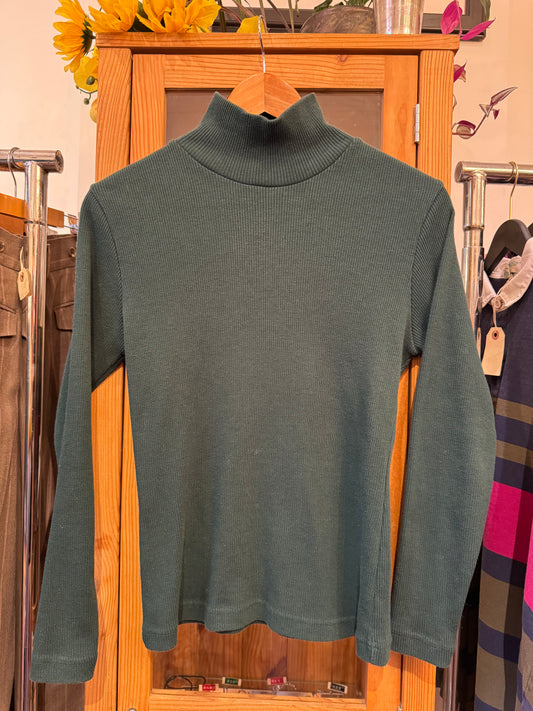 1990s Ribbed Turtleneck (M)